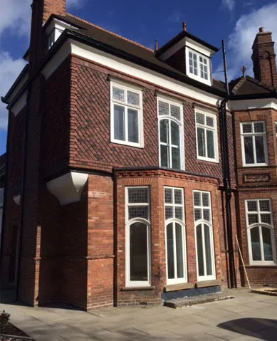 Large period property in Lincolnshire after roofing work