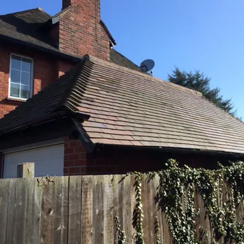 Plain clay tiled roof on a Lincoln house – tiled roofing Lincoln